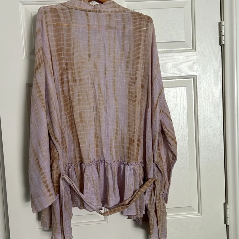 Free people one Sasha tie dye kimono - Picture 9 of 12